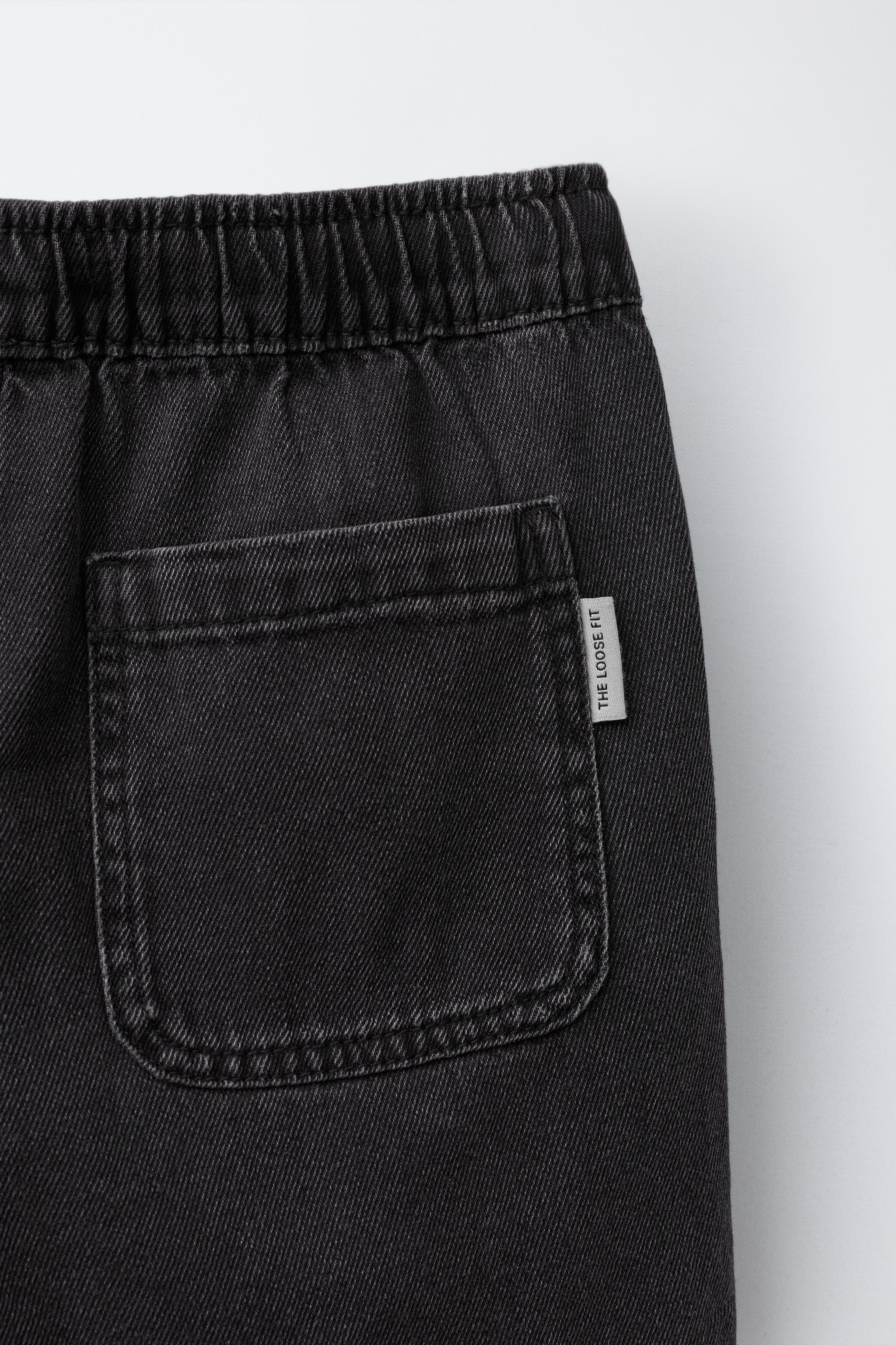 LOOSE DENIM BERMUDA SHORTS